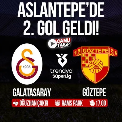 Galatasaray - Göztepe | CANLI