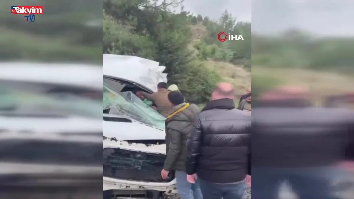 Kahta'da trafik kazası: 1 ölü!