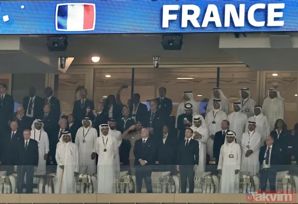 Başkan Recep Tayyip Erdoğan Katar'da dev finali takip etti! Al Sani ile görüştü - 13