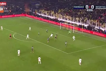 GOL: Fenerbahçe 0 - 1 Beşiktaş | Vaclav Cerny