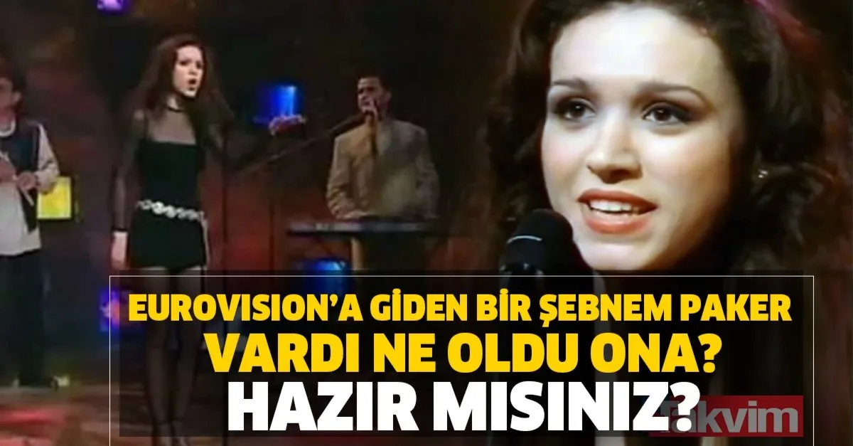 sebnem paker eurovision daki en buyuk basarilardan birini getirdi simdi nerede citi piti haliyle hayran birakan sebnem paker takvim
