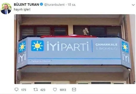 İyi Parti İl Başkanlığı'nda çılgına çeviren kare!-1