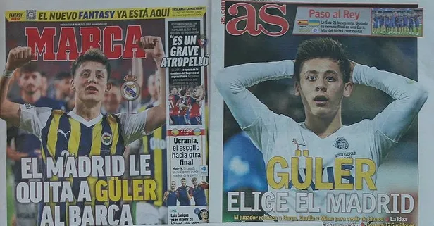 Arda Güler İspanya manşetlerinde! "Türk futbolunun incisi"