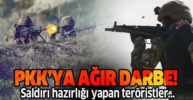 Son dakika: Saldırı hazırlığındaki 8 PKK/YPG’li terörist etkisiz hale getirildi