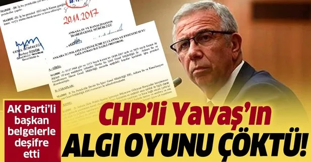 AK Parti Mamak Belediye Başkanı Murat Köse CHP’li Mansur Yavaş’ın algı operasyonunu deşifre etti!