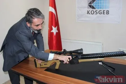 Yüzde 100 yerli ve milli ’sniper’! Başkan Erdoğan’a teslim edilecek