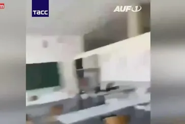 Graz'da okula silahlı saldırı kamerada! - İZLE