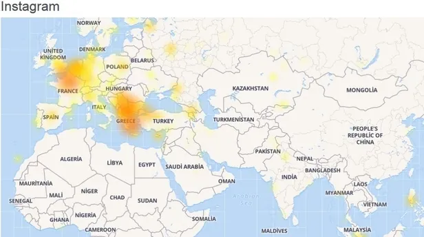 Instagram ve WhatsApp çöktü mü? Instagram'da sorun mu var? Erişim sorunu ne zaman düzelecek?-1