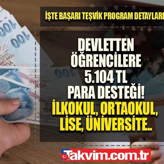 Karnesini getiren Başarı Teşvik Programına başvuruyor! Anaokulu, ilkokul, ortaokul, lise... Devletten karne ödülü! 5.104 TL hesaplara yatmaya başladı!