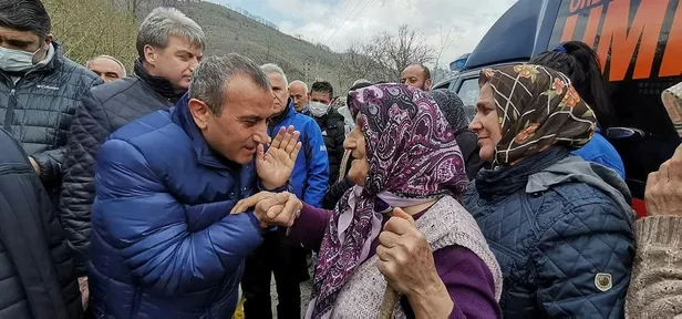Ordu'da heyelan! Yıkılan evin altında kalmaktan saniyelerle kurtuldular-5