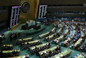 İZLE I Filistin tasarısı BM'de onaylandı! BMGK'da oylanacak