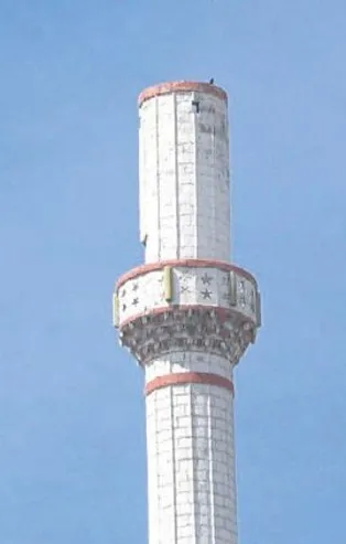 Minare külahsız kaldı