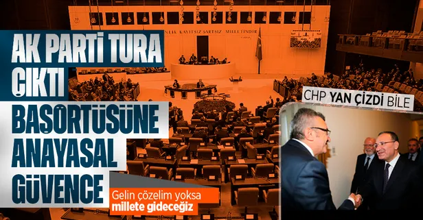 AK Parti başörtüsü teklifi için siyasi partileri ziyaret etti! İşte kritik görüşmeler sonrası ilk açıklama
