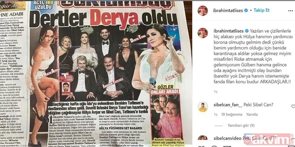 Tatlıses'ten 'Derya Tuna, Hülya Avşar Ve Sibel Can'ı Düğünde İstemedi' Açıklaması! İddiaların Ardından İbrahim Tatlıses Instagran Hesabından Bir Açıklama Yaptı...