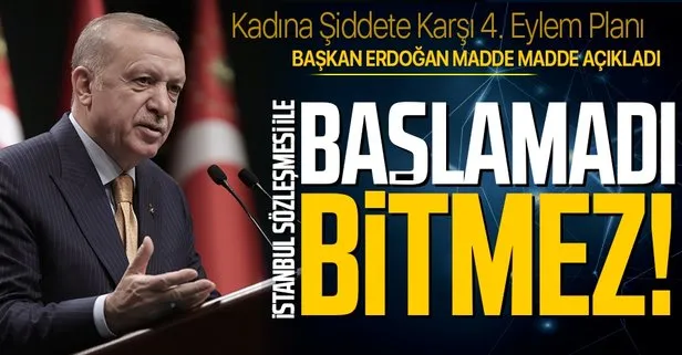 SON DAKİKA: Başkan Erdoğan’dan Kadına Yönelik Şiddetle Mücadele Toplantısı’nda önemli açıklamalar