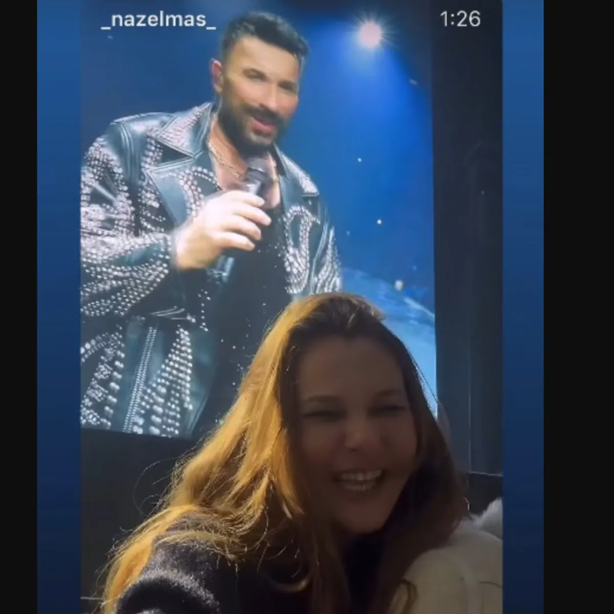 Tarkan konserinde Naz Elmas şoku! Kimse tanıyamadı!