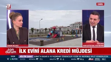 İlk evini alana kredi müjdesi!