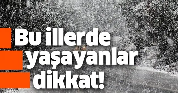 Meteoroloji Den Istanbul Ve 3 Il Icin Kar Ve Saganak Uyarisi 9 Ocak Bugun Hava Durumu Nasil Olacak Takvim