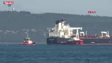 Çanakkale Boğazı'nda gemi arızası