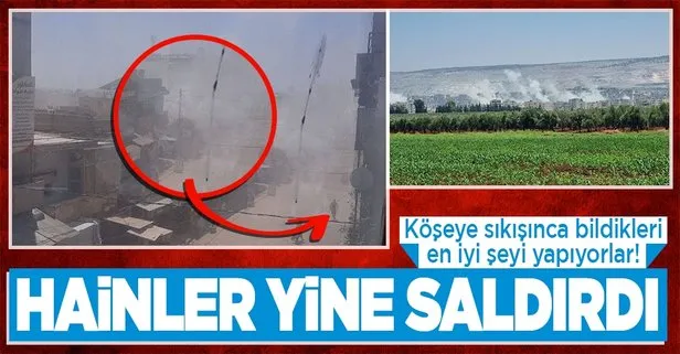 Son dakika: YPG/PKK Afrin'i vurdu: 7 yaralı