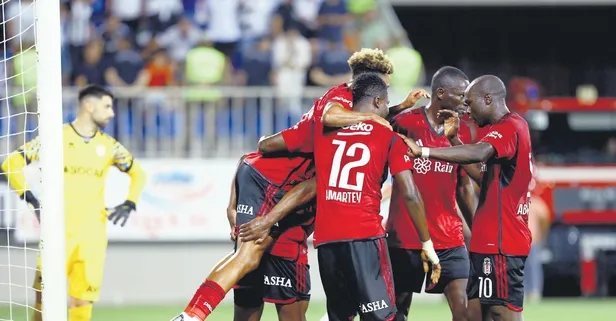 Abou o nasıl gol! Kartal çok üstün bir futbol sergiledi: Bakü’yü deplasmanda yenen Beşiktaş avantajı kaptı