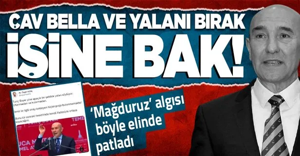 Tunç Soyer’in mağduruz algısı elinde patladı!