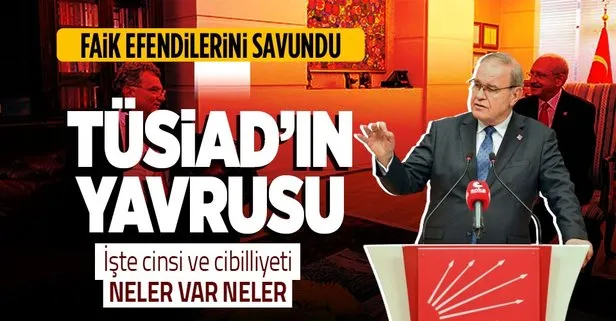 CHP’li Faik Öztrak TÜSİAD’ı savundu