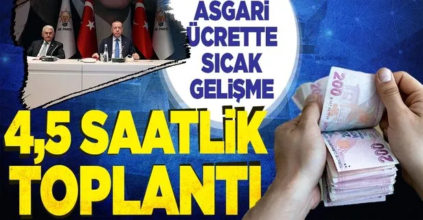 AK Parti MKYK’da Çalışma ve Sosyal Güvenlik Bakanı Vedat Bilgin’den asgari ücret sunumu