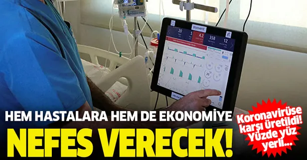 Adana Şehir Eğitim ve Araştırma Hastanesi’ne 35 adet gönderildi! 'Yerli solunum cihazları hem hastalara hem de ekonomiye nefes verecek'