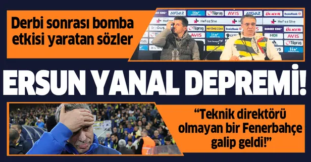 Fenerbahçe'de Ersun Yanal depremi! Ersun Yanal istifamı edecek?