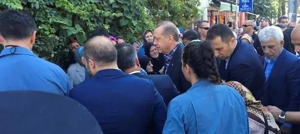 Erdoğan’dan eniştesine taziye ziyareti