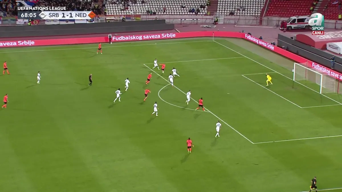GOL: Mexx Meerdink | Sırbistan 1-2 Hollanda