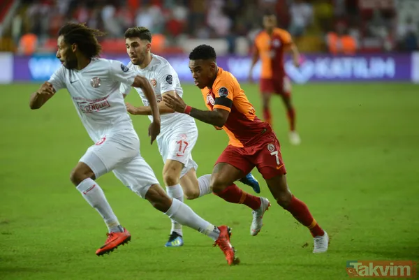 Antalyaspor: 0 - Galatasaray: 1 | Donk Galatasaray'ı ipten aldı - 10