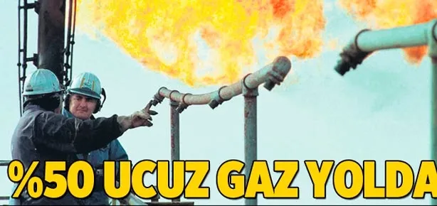 Gaz ucuzluyor