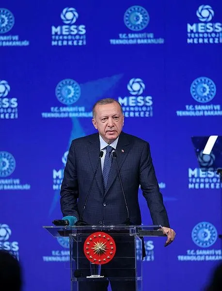 Başkan Erdoğan, Teknoloji merkezinin açılışını robotla yaptı! "Türk ekonomisi toparlanma sürecini başarıyla yürütüyor!"-3
