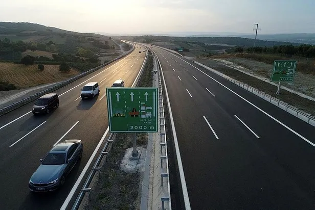 Açılışını Başkan Erdoğan yapmıştı! İstanbul-İzmir otoyolu trafiği rahatlattı-1