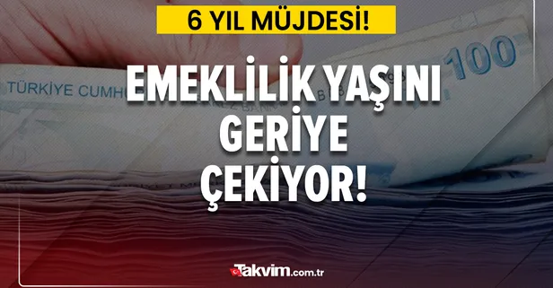 Erken emekli olmak isteyenler bu fırsat kaçmaz! 1999-2000-2008 sigorta girişi olana tek şartla 6 yıl erken emeklilik geliyor