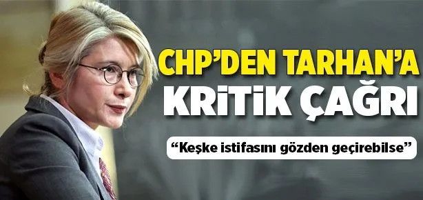 Gürsel Tekin’den Emine Ülker Tarhan’a çağrı