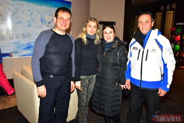 Ekrem İmamoğlu Elazığ'daki depremin yaraları sarılmadan tatile çıktı! Erzurum'da kayak yapıyor - 3