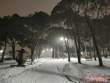 Beklenen kar yağışı başladı... İşte Türkiye’nin dört bir yanından muhteşem kar manzaraları!