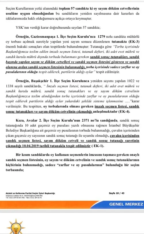 İstanbul'da 3 sandığa ait torbada da oyların yeniden sayımında olması gereken zorunlu evraklar kaybolmuş!-5