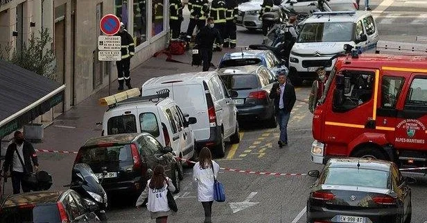 SON DAKİKA: Fransa'da 3 kişinin hayatını kaybettiği saldırıyla ilgili flaş gelişme: Üçüncü kişi de gözaltında