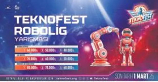 Robolig yarışması için son beş gün!