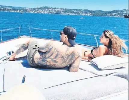 Icardi’nin Boğaz keyfi