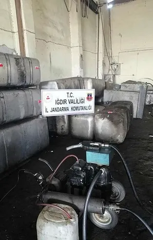 Iğdır'da kaçak akaryakıt operasyonu