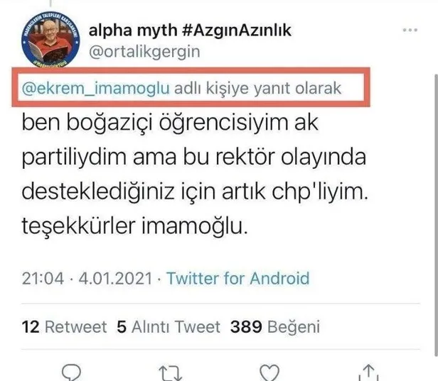 Boğaziçi provokasyonu ifşa oldu! Bot hesaplarda DHKP-C, FETÖ, PKK, CHP ve HDP işbirliği gözler önüne serildi