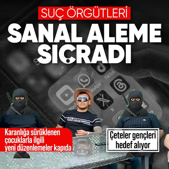Dijital ortamda suç örgütleri tehlikesi büyüyor: Sosyal medya platformları ve yapay zeka çocukların kabusu oldu!