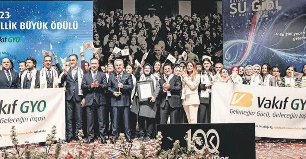 Vakıf GYO,Türkiye Mükemmellik Büyük Ödülü’nün sahibi oldu