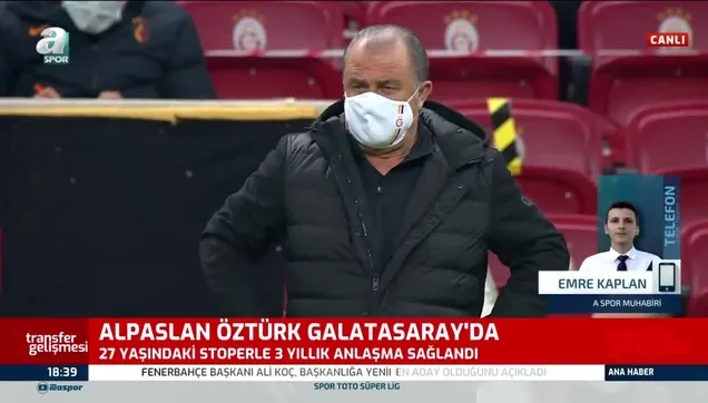 Galatasaray ilk transferini Alpaslan Öztürk ile başlattı