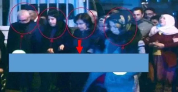 Feyme Filiz Buluttekin terörist cenazesinde